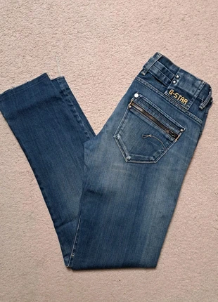 Jeans G-Star Raw Bleu Vintage Retro Old Money Y2k, marke: G-Star, zustand: Sehr gut, größe: S / 36 / 8, 25,00 €, 26,95 € beinhaltet Vinted-Käuferschutz Pro
