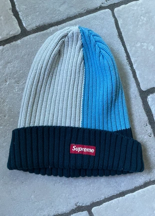 Supreme Overdyed Beanie (SS20) Mixed Blue, marke: Supreme, zustand: Sehr gut, größe: Einheitsgröße, 25,00 €, 26,95 € inklusive Vinted-Käuferschutz