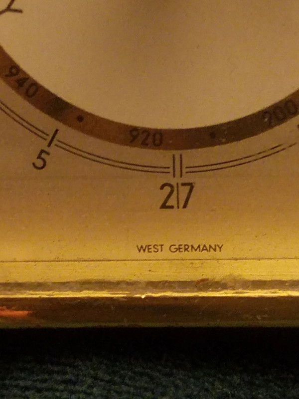 Tabletop Barometer Hygro 3 Graphs Germany 4