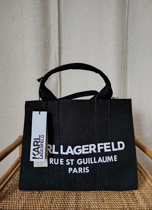 Sac Karl Lagerfeld – Square CANV Shop – Noir – Neuf avec étiquette, merk: Karl Lagerfeld, staat: Nieuw met prijskaartje, € 75,00, € 79,45 inclusief Kopersbescherming