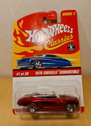 Hotwheels Classics Chevelle Convertible, merk: Hot Wheels, staat: Nieuw zonder prijskaartje, maat: Prematuur, tot 44 cm, € 10,00, € 11,20 inclusief Kopersbescherming