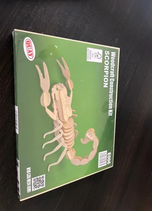 Woodcraft construction kit scorpioen hout, brand: Quay, condizioni: Nuovo con cartellino, taglia: Taglia unica, €7.50, €8.58 include la Protezione acquisti