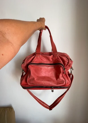 soepele lederen tas Kipling weekendbag, marque: Kipling, état: Bon état, 8,00 €, 9,10 € Protection acheteurs incluse