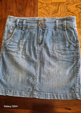 Jupe jeans Point Zero T10, brand: Point Zero, condition: Very good, size: M / 38 / 10, €4.00, €4.90 includes Buyer Protection