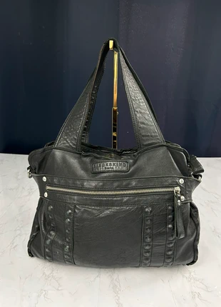 Sac à main et à épaule Liebeskind Berlin en cuir noir souple, brand: Liebeskind, condition: Very good, €48.00, €51.10 includes Buyer Protection Pro