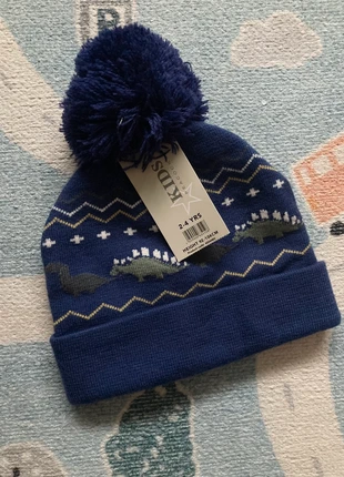 Dinosaur Bobble Hat, brand: Peacocks, condition: New with tags, size: 2-3 years, 20 inches, £2.50, £3.00 includes Buyer Protection