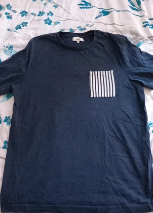 Tee shirt bleu Jules, marque: Jules, état: Bon état, taille: M, 2,00 €, 2,80 € Protection acheteurs incluse