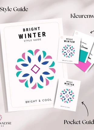 Bright Winter Compleet Pakket, marca: Kleuranalyse-Online, estado: Nuevo con etiquetas, 54,90 €, 58,35 € Protección al comprador Pro incluida