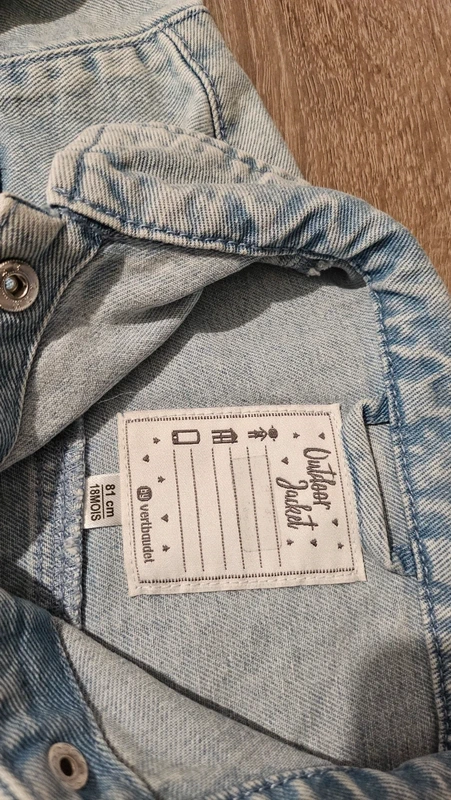 Veste en jean Verbaudet 18M - photo numéro 3