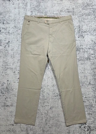 Pantalon Meyer Bonn Homme W36 L32 (XL) Beige clair, merk: Meyer, staat: Heel goed, maat: W36 | FR 46, € 44,99, € 47,94 inclusief Kopersbescherming Pro