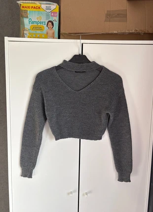 Pull col V gris taille S, marque: Shein, état: Très bon état, taille: S / 36 / 8, 8,00 €, 9,10 € Protection acheteurs incluse