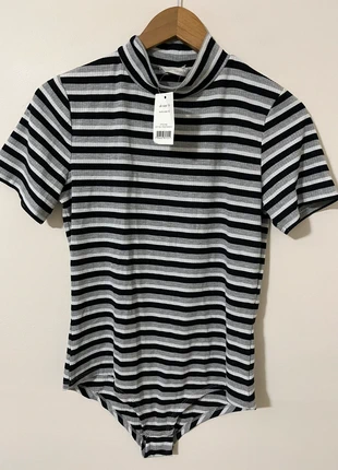 George Striped Ribbed Bodysuit – Size 14 – BNWT, brand: George, condition: New with tags, size: M / UK 12-14, £3.00, £3.85 includes Buyer Protection