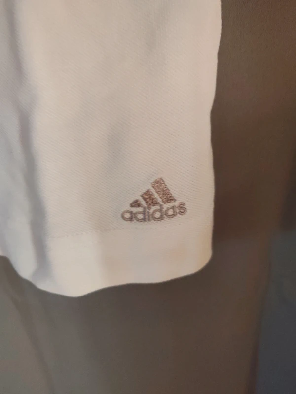 Polo blanc adidas - photo numéro 3