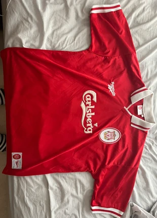 Camiseta Original Liverpool Reebok Carlsberg 1996/1998, merk: Reebok, staat: Nieuw zonder prijskaartje, maat: XL, € 100,00, € 105,70 inclusief Kopersbescherming