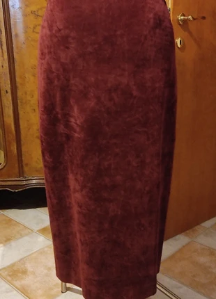 Gonna Longuette scamosciata, marca: da sartoria, estado: Bueno, tamaño: XXL / 44 / 16, 10,00 €, 11,20 € Protección al comprador incluida