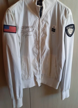 Giubbotto  bianco, marke: Blauer USA, zustand: Gut, größe: XL, 15,00 €, 16,45 € inklusive Vinted-Käuferschutz