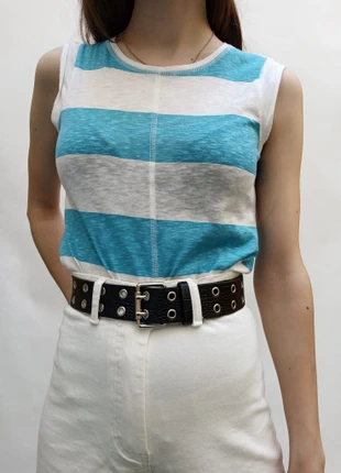 Camiseta rayas blancas y azules Springfield / T-shirt rayé blanc et bleu Springfield , marque: Springfield, état: Très bon état, taille: S / 36 / 8, 3,99 €, 4,89 € Protection acheteurs incluse