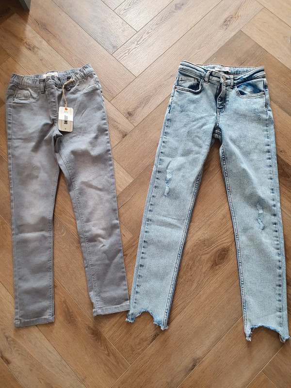 Zara jeans and Next jeggings age 10 years