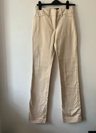 Pantalón beige recto Zara Basic T36, marque: Zara Basic, état: Très bon état, taille: S / 36 / 8, 6,90 €, 7,95 € Protection acheteurs incluse