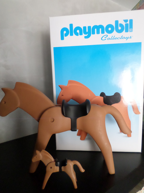 Playmobil géant de collection, Le Cheval - Figurines