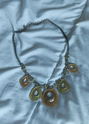 Collier vintage y2k 2000's argenté effet nacré, marca: Vintage Dressing, estado: Muy bueno, 13,00 €, 14,35 € Protección al comprador incluida