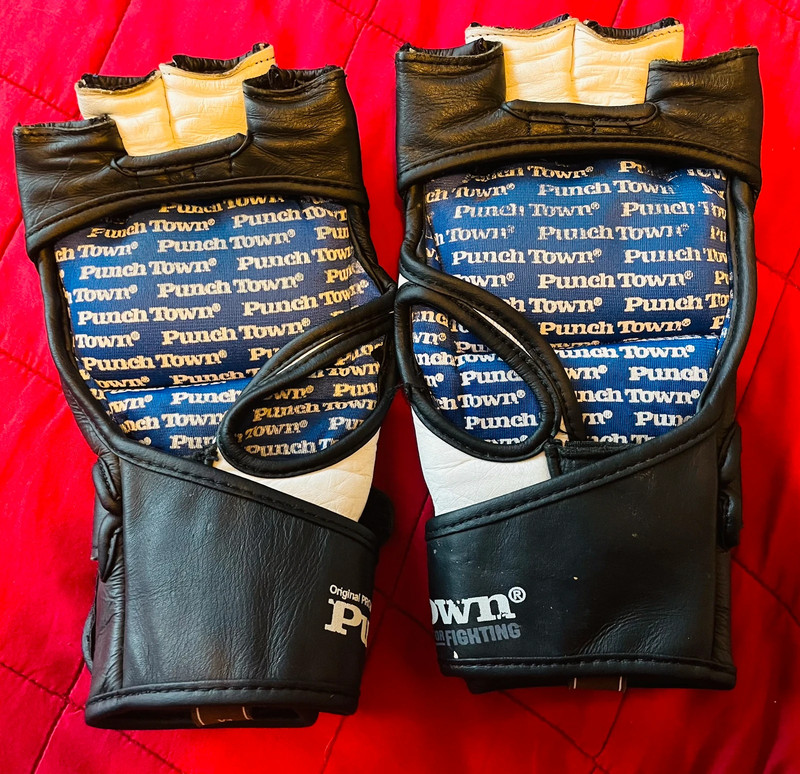 Panch town 40 oz leather martial arts gloves Vinted