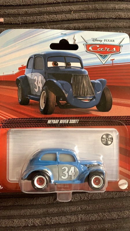 Disney Pixar cars metal vehicle heyday river Scott Vinted