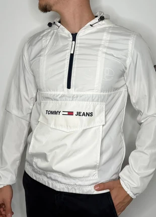 Imperméable coupe vent à capuche Tommy Hilfiger homme blanc taille S très bon état, marca: Tommy Hilfiger, estado: Muy bueno, tamaño: S, 40,00 €, 42,70 € Protección al comprador incluida