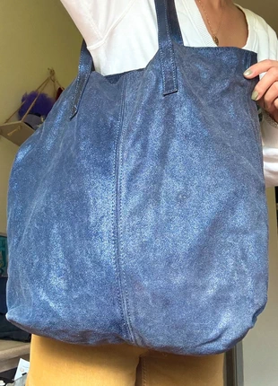 Superbe sac croûte de cuir Monoprix 💙, merk: Monoprix, staat: Goed, € 25,00, € 26,95 inclusief Kopersbescherming