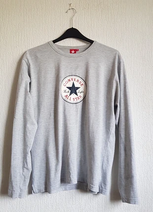 Converse Vintage Long Sleeve Tee – Grey – XL – 100% Cotton / Good Condition, merk: Converse, staat: Heel goed, maat: XL, € 26,00, € 28,00 inclusief Kopersbescherming