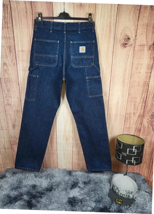 Jeans carpenter "Single knee pant" Carhartt marine très bon état taille 28x32, brand: Carhartt, condizioni: Ottime, taglia: IT 38 | W28, €49.00, €52.15 include la Protezione acquisti