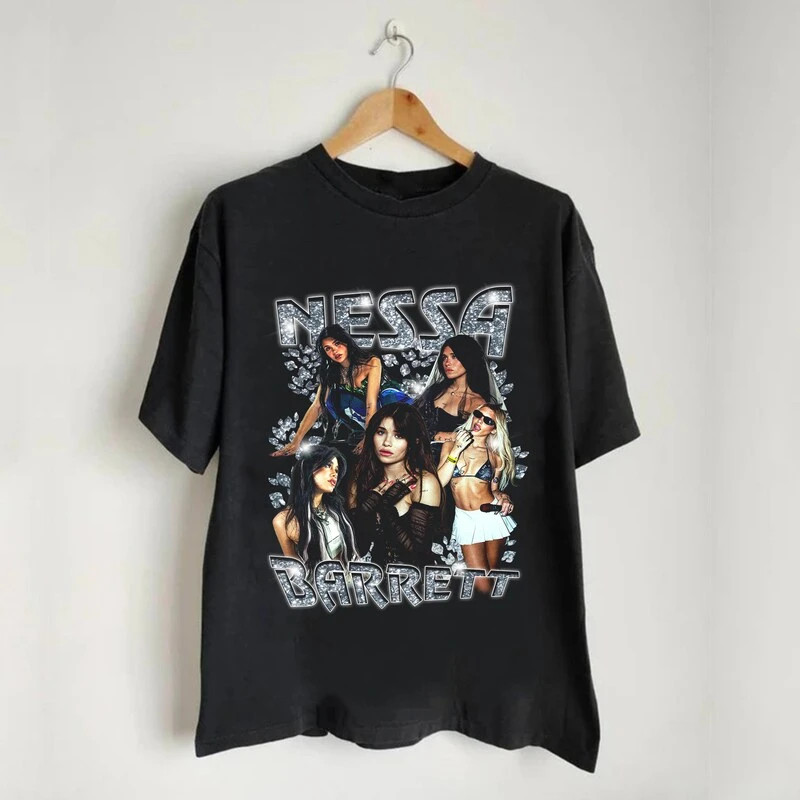 Vintage Nessa Barrett 90s Shirt, Nessa Barrett Bootleg Shirt, Retro Nessa Barrett Shirt For Fan, Ne