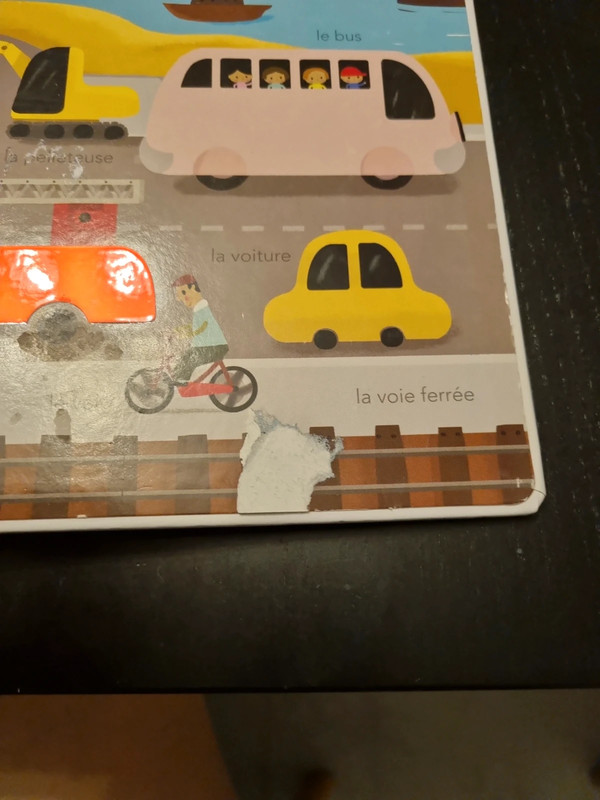 Livre " mon grand imagier à toucher" - photo numéro 7