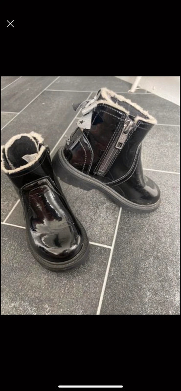 Ugg black patent boots Vinted