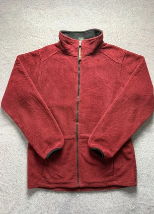 VP189 Veste polaire rouge L.L.Bean taille M homme femme unisexe full zip 100% polyester, marque: L.L. Bean, état: Très bon état, taille: M, 14,00 €, 15,40 € Protection acheteurs incluse