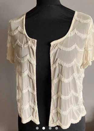 Vintage style cardigan jacket flapper sequin from Topshop 8 s, brand: Topshop, condition: Good, size: S / UK 8-10, £16.99, £18.54 includes Buyer Protection