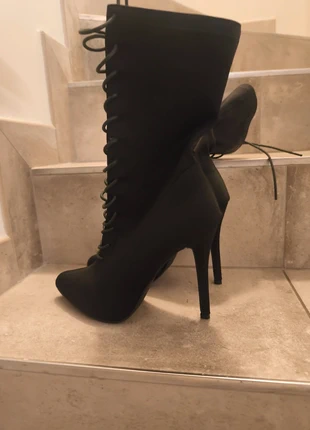 Bottines noires T40, brand: PrettyLittleThing, condition: New without tags, size: 40, €20.00, €21.70 includes Buyer Protection