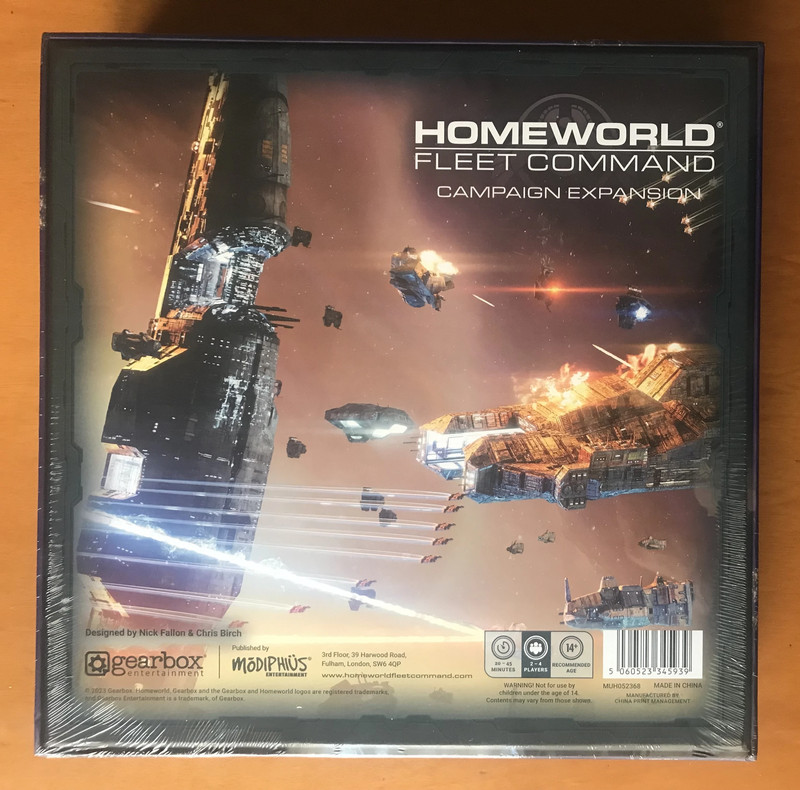 Homeworld: Fleet Command Campaign Expansion - Kickstarter KS - Modiphius -  New Nuovo 2