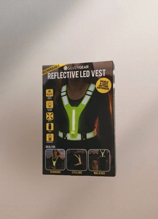 Gilet de course LED – Silvergear – Neuf, rechargeable, brand: silvergear, condizioni: Nuovo con cartellino, €18.90, €20.55 include la Protezione acquisti Pro