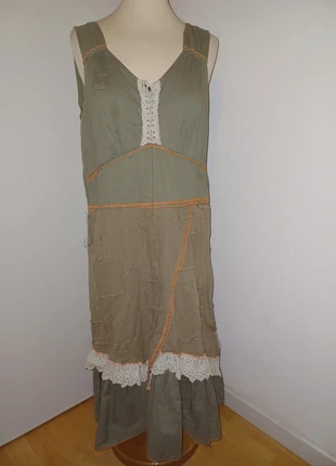 Robe longue vintage style bohème, marca: Vintage Dressing, estado: Muito bom, tamanho: L / 40 / 12, €14.00, €15.40 inclui Proteção do Comprador