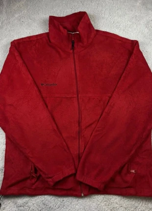 Veste polaire full zip Columbia / Rouge logo brodé / taille L, marca: Columbia, estado: Muito bom, tamanho: L, €20.00, €21.70 inclui Proteção do Comprador