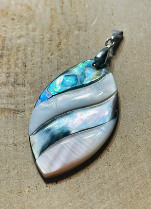 Pendentif en coquille d’ Ormeau et Nacre, marca: pendentif nacre ormeau, estado: Nuevo sin etiquetas, 10,00 €, 11,20 € Protección al comprador Pro incluida