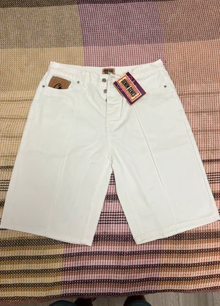 Pantaloncini in jeans corteiz - stile vintage con dettagli ricamati, marke: Corteiz, zustand: Neu, mit Etikett, größe: L, 50,00 €, 53,20 € inklusive Vinted-Käuferschutz