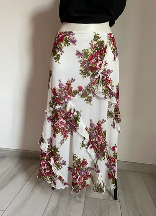 Maxi skirt low waist y2k vintage coquette flowers, marca: Vintage Dressing, estado: Nuevo sin etiquetas, tamaño: XL / 42 / 14, 14,00 €, 15,40 € Protección al comprador incluida