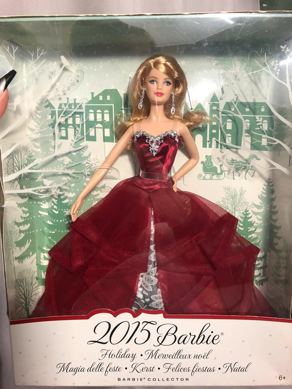Poupée Barbie Merveilleux Noël - Poupée