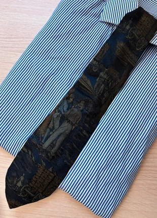 Cravate avec motifs magnifique de fermiers dans les champs, brand: Vintage Dressing, condizioni: Ottime, €4.60, €5.53 include la Protezione acquisti Pro