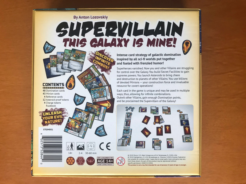 Supervillain: This Galaxy is Mine! Kickstarter Board game + exclusive KS expansions & promo cards 4