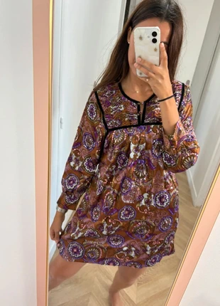 Robe à motif bohème à strass / sequins, brand: Miss June, condition: Very good, size: M / 38 / 10, €28.00, €30.10 includes Buyer Protection Pro