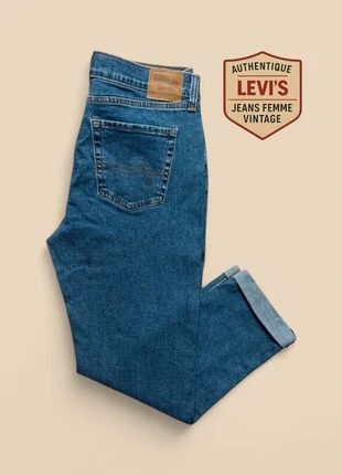 Jean Levi’s® Authentique femme slim bleu moyen taille FR 38 (W27 L32) très bon état 1089, marca: Levi's, estado: Muito bom, tamanho: M / 38 / 10, €15.00, €16.45 inclui Proteção do Comprador Pro