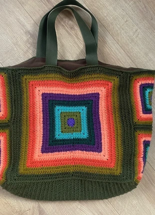 Grand sac cabas au crochet, brand: Fait Main, condizioni: Nuovo senza cartellino, €49.00, €52.15 include la Protezione acquisti